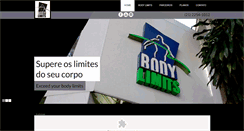 Desktop Screenshot of bodylimits.com.br